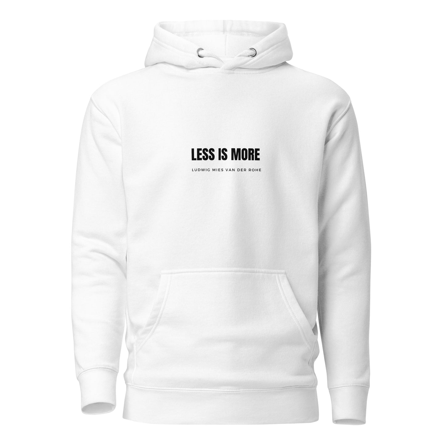 LESS IS HOODIE