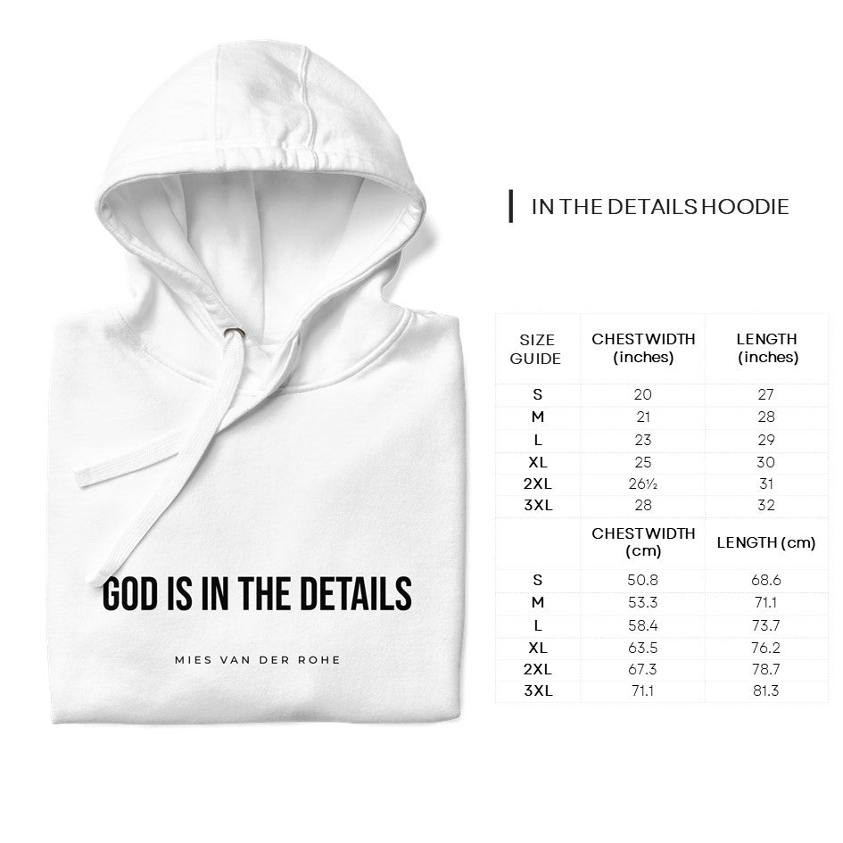 IN THE DETAILS HOODIE